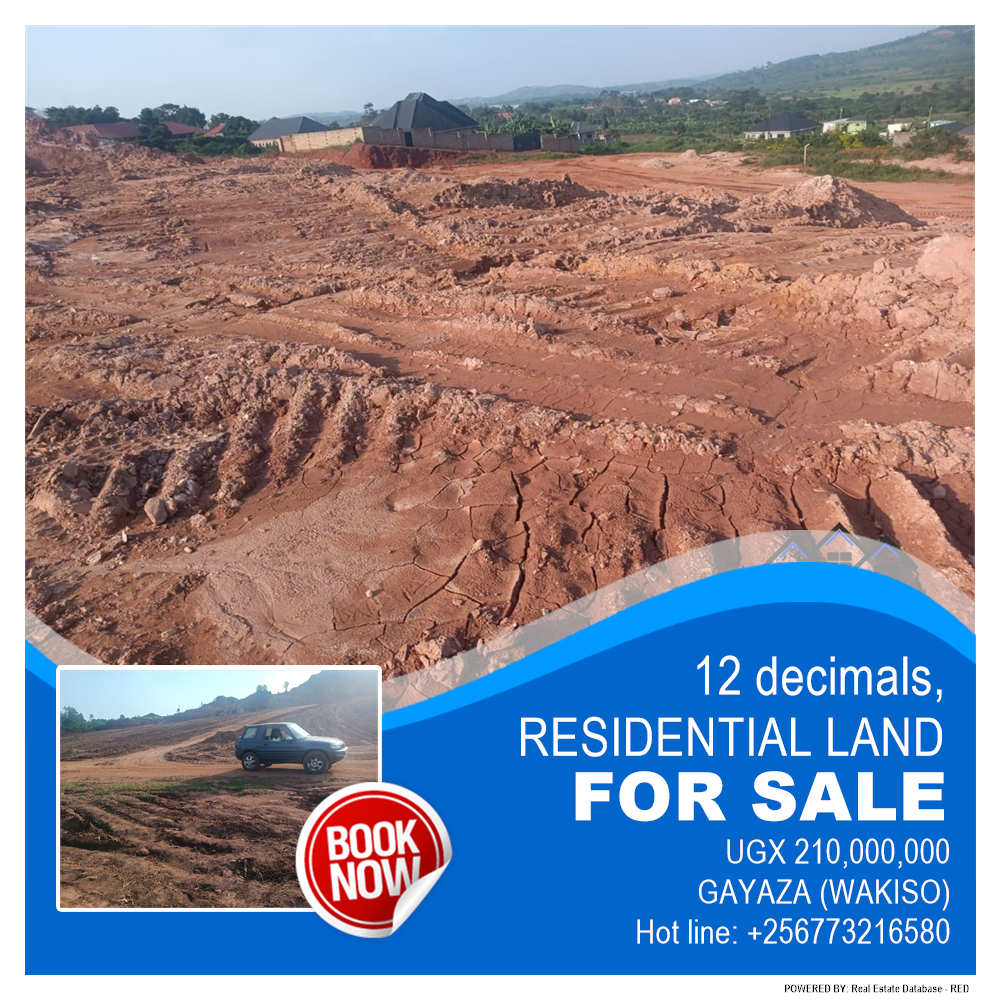 Residential Land  for sale in Gayaza Wakiso Uganda, code: 218338