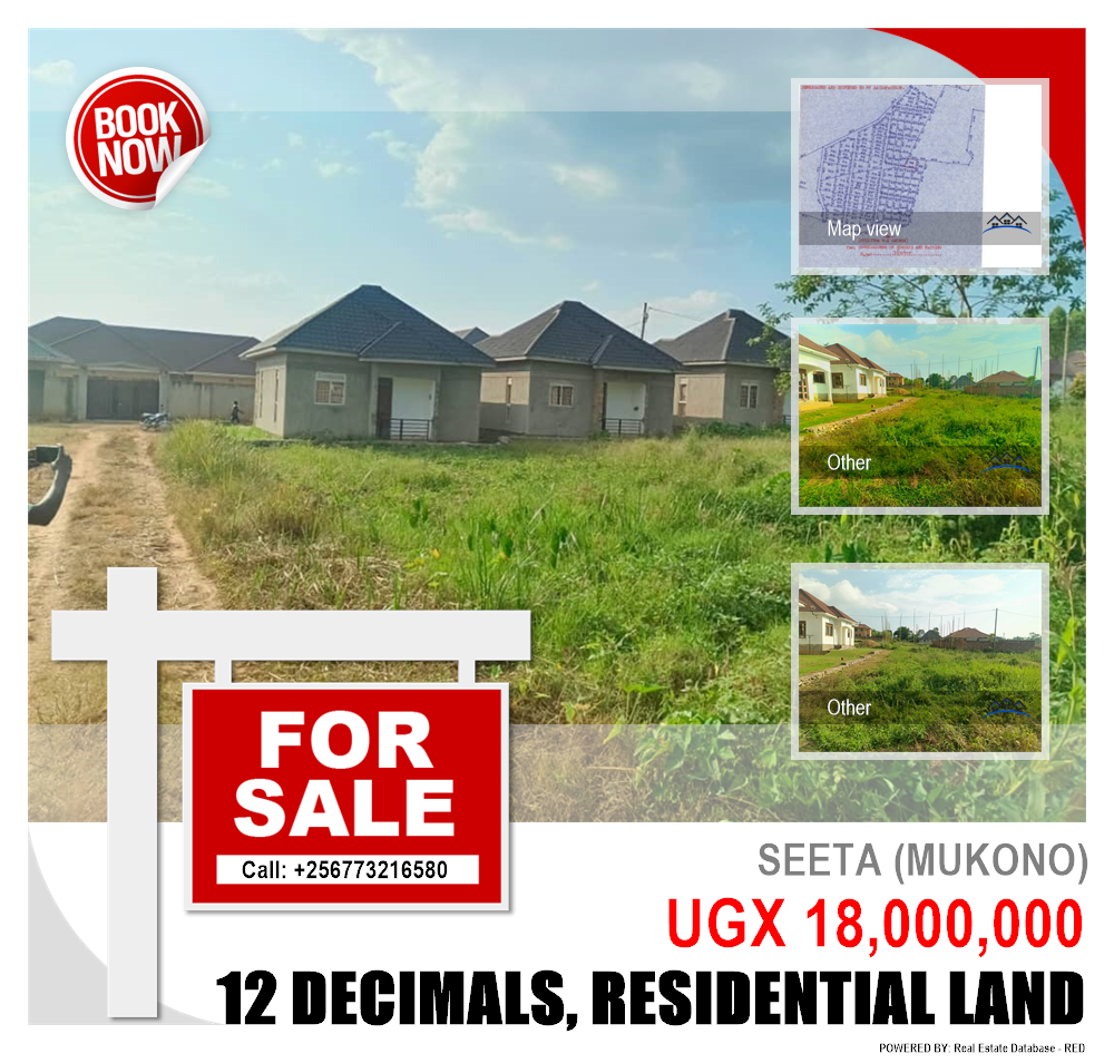 Residential Land  for sale in Seeta Mukono Uganda, code: 218349