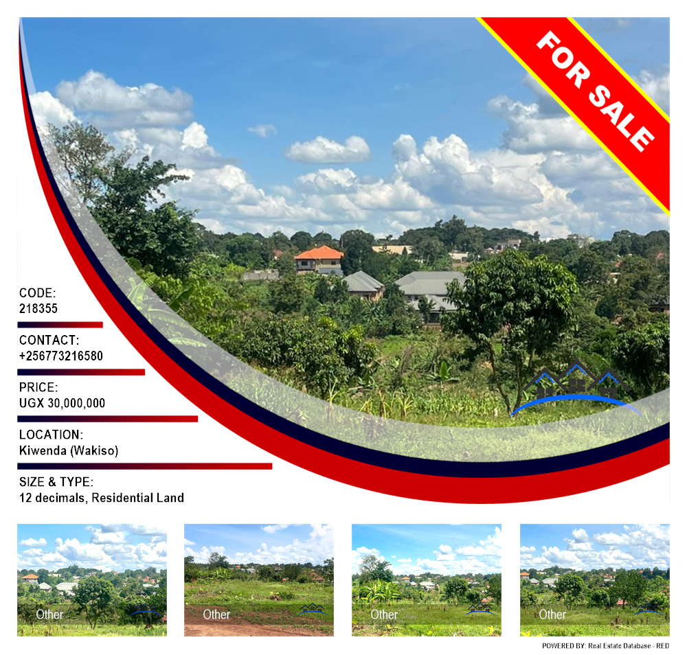 Residential Land  for sale in Kiwenda Wakiso Uganda, code: 218355