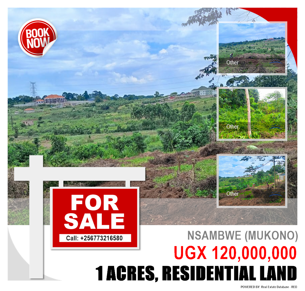 Residential Land  for sale in Nsambwe Mukono Uganda, code: 218441