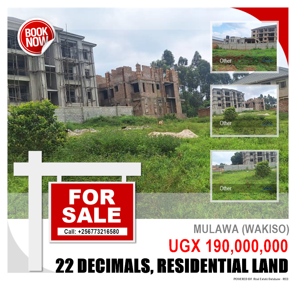 Residential Land  for sale in Mulawa Wakiso Uganda, code: 218457