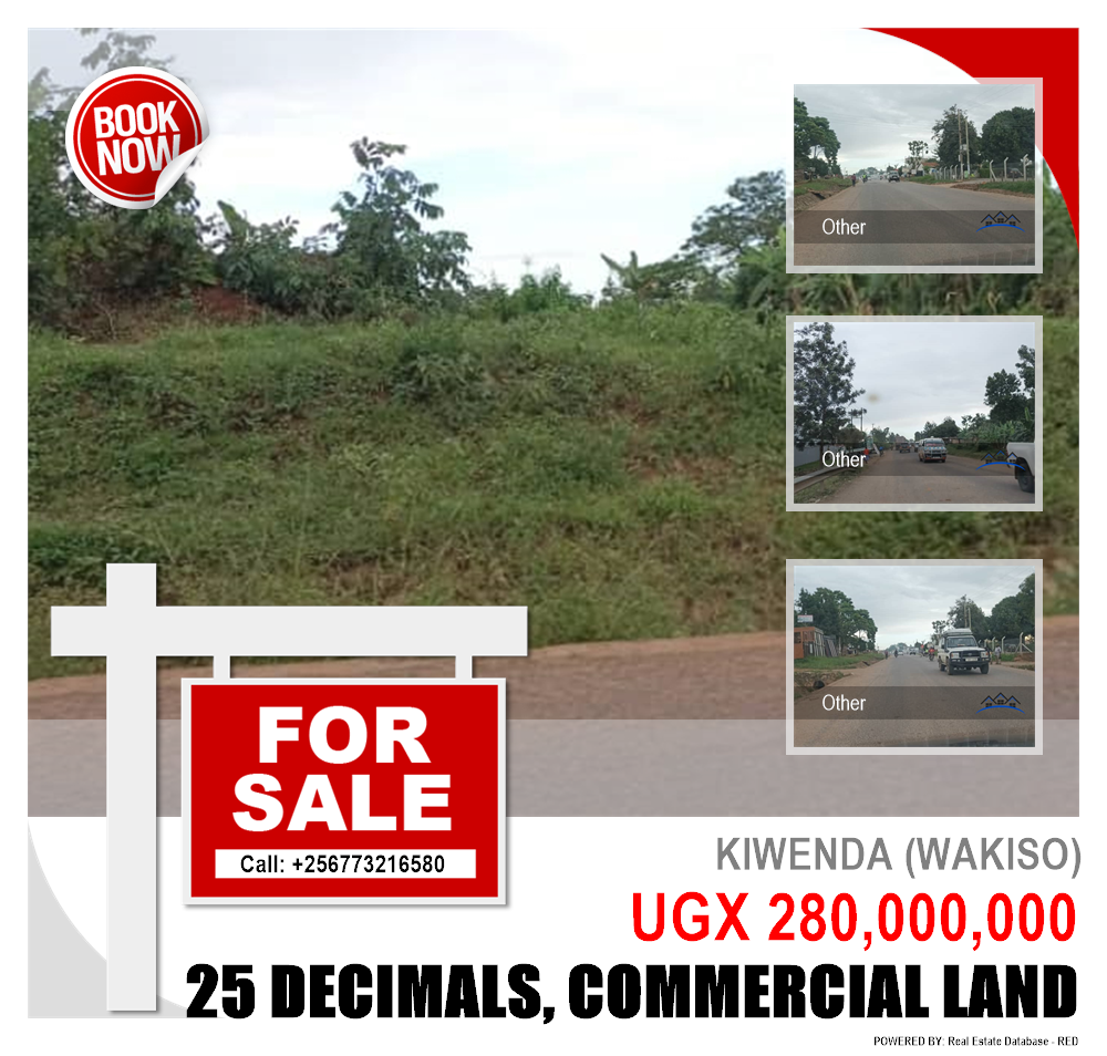 Commercial Land  for sale in Kiwenda Wakiso Uganda, code: 218463