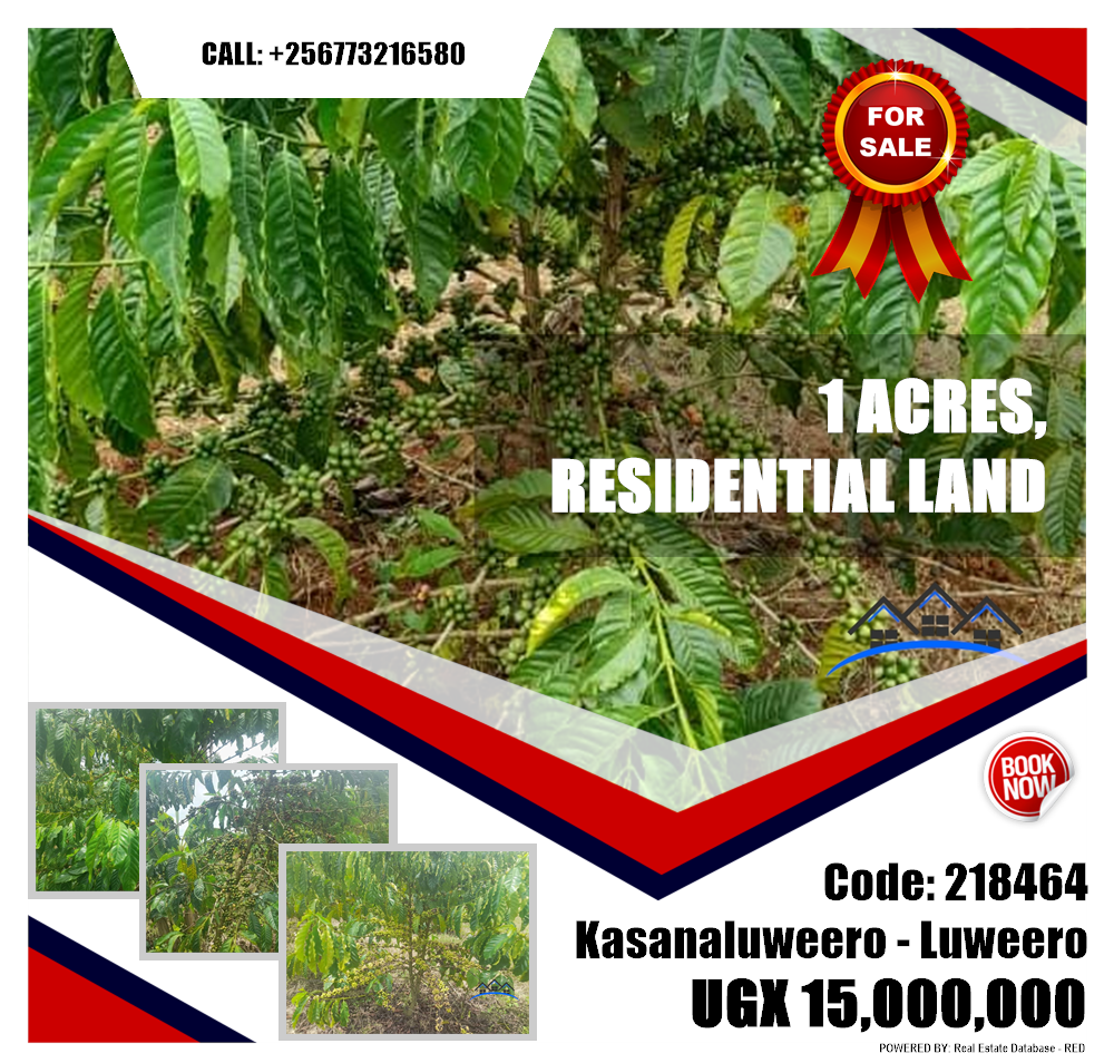 Residential Land  for sale in Kasanaluweero Luweero Uganda, code: 218464