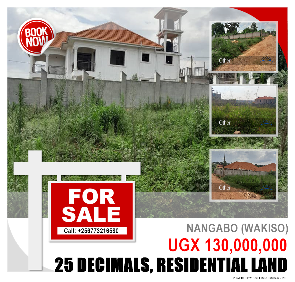 Residential Land  for sale in Nangabo Wakiso Uganda, code: 218896