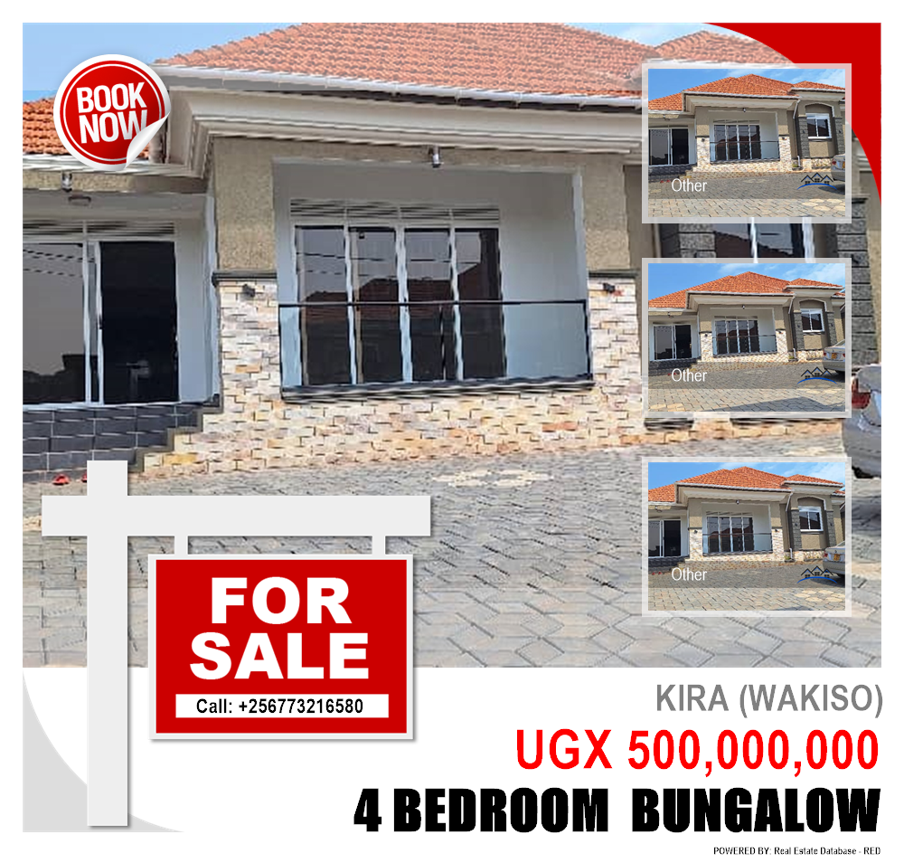 4 bedroom Bungalow  for sale in Kira Wakiso Uganda, code: 218898