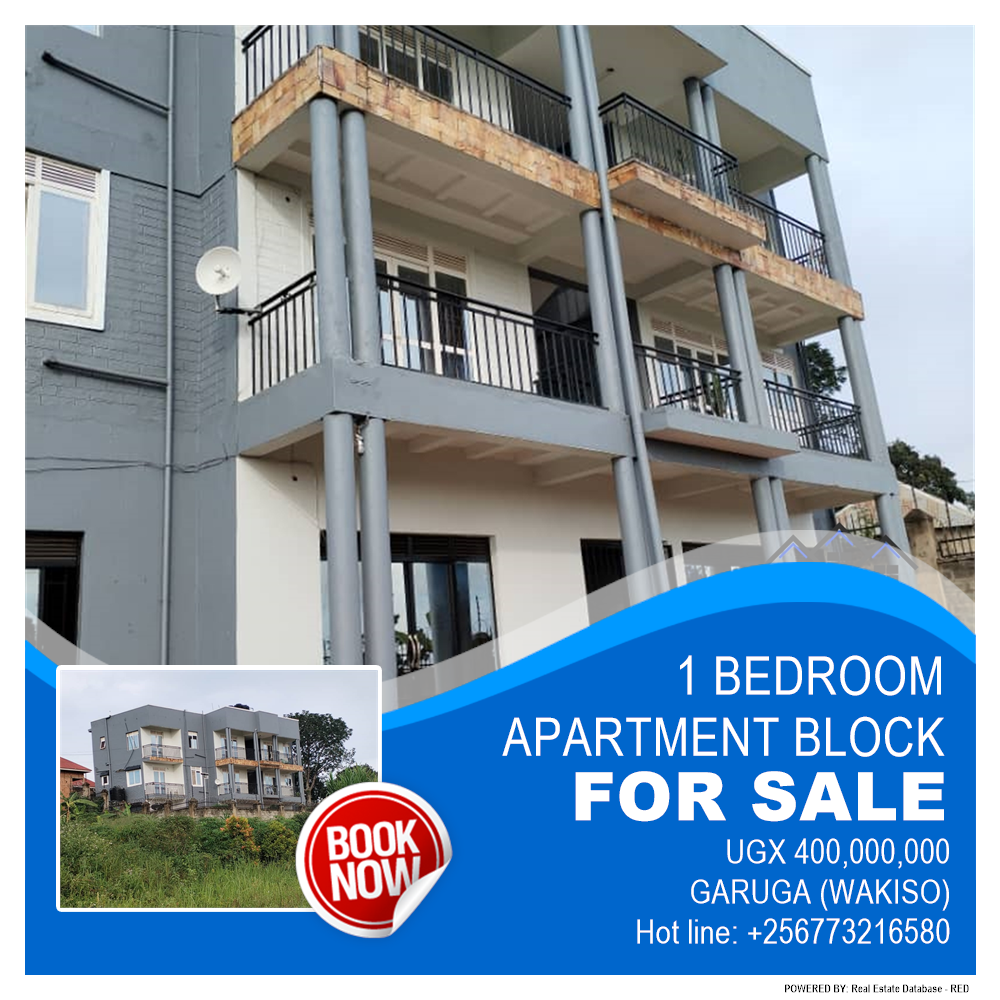 1 bedroom Apartment block  for sale in Garuga Wakiso Uganda, code: 218903