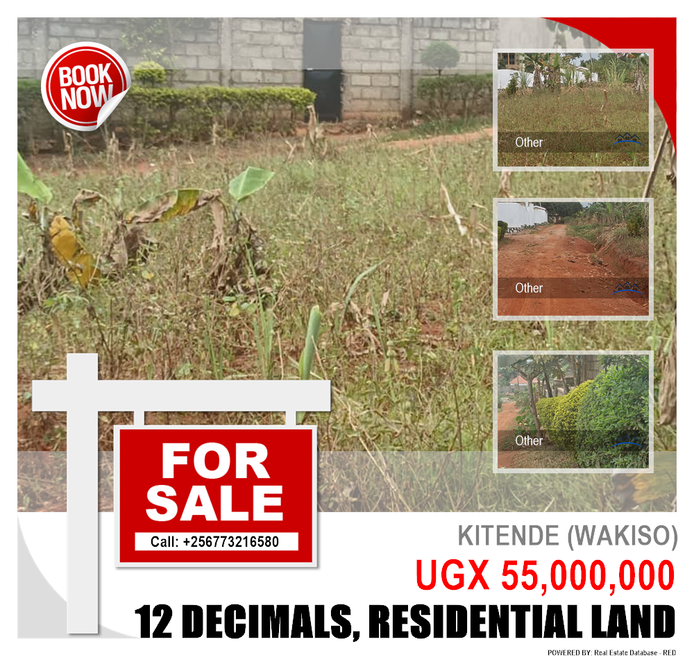 Residential Land  for sale in Kitende Wakiso Uganda, code: 218931