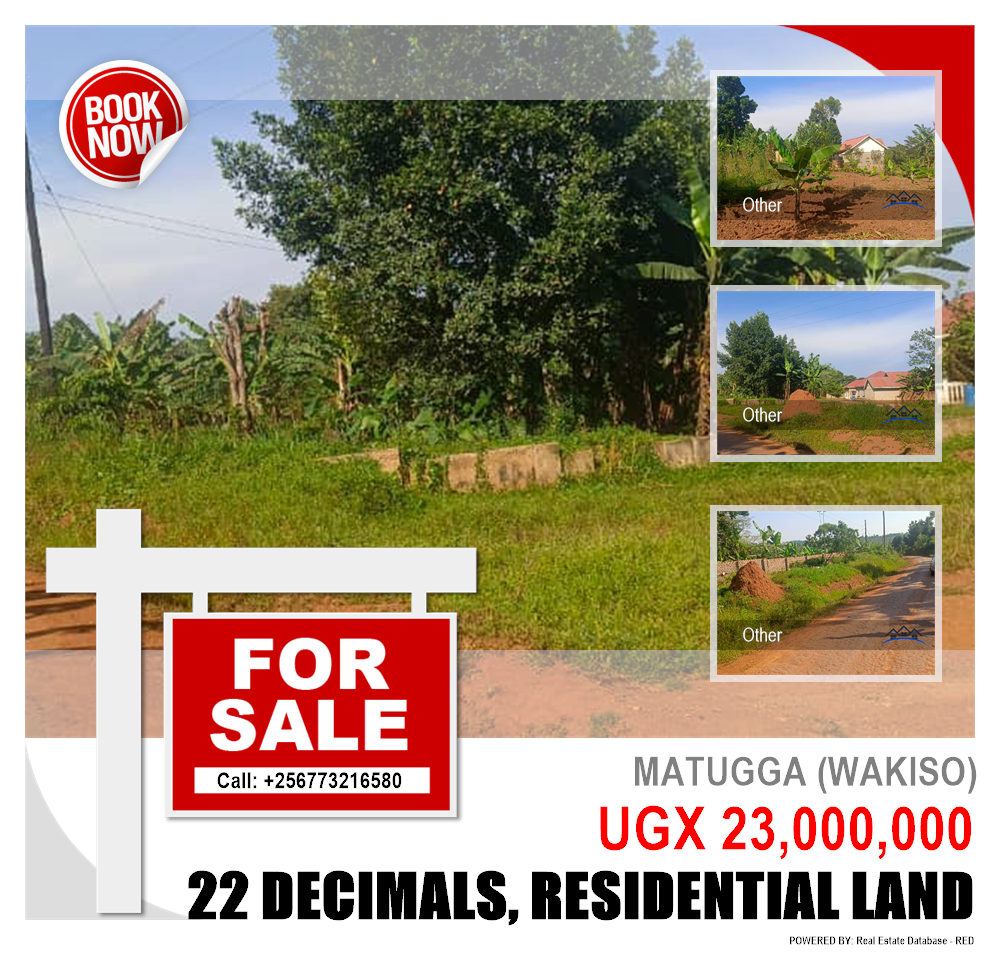 Residential Land  for sale in Matugga Wakiso Uganda, code: 218932