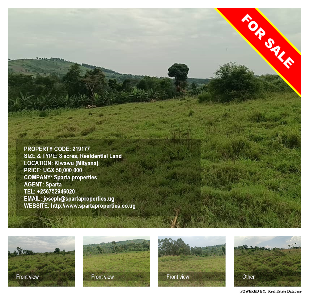 Residential Land  for sale in Kiwawu Mityana Uganda, code: 219177