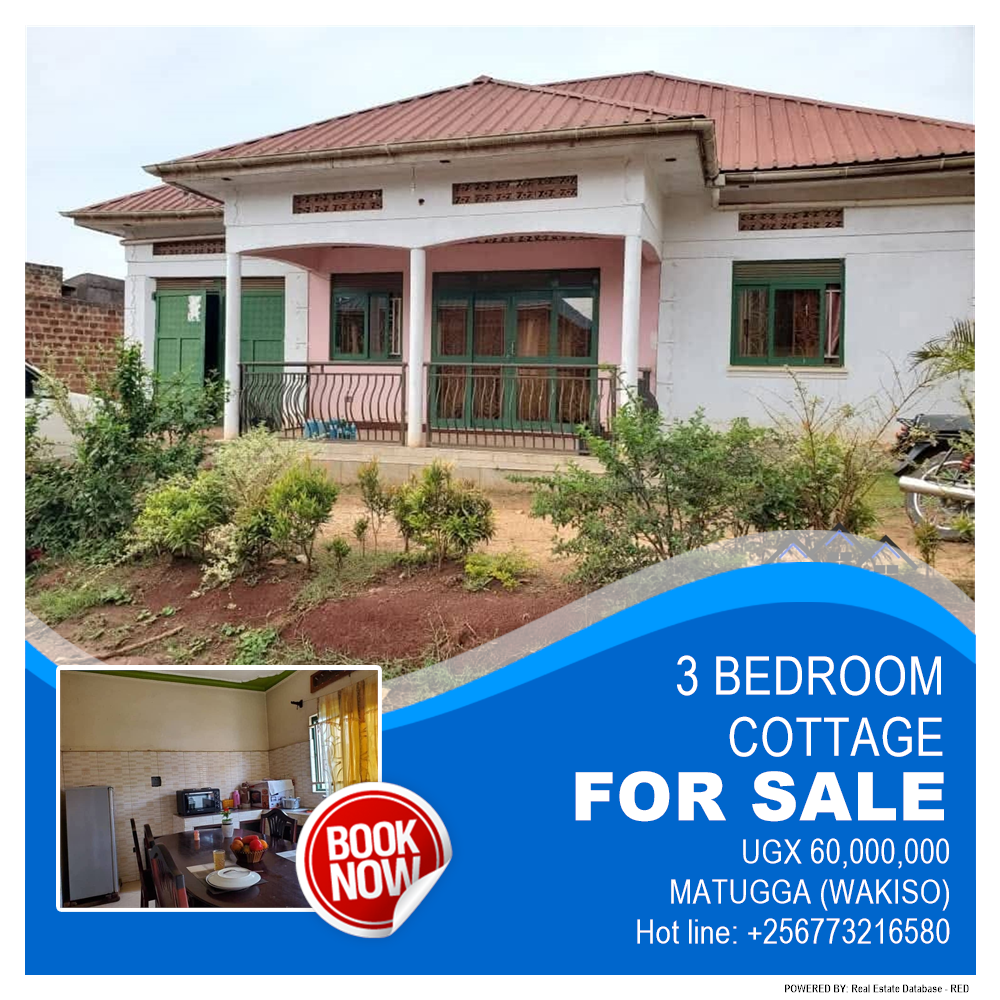 3 bedroom Cottage  for sale in Matugga Wakiso Uganda, code: 219295