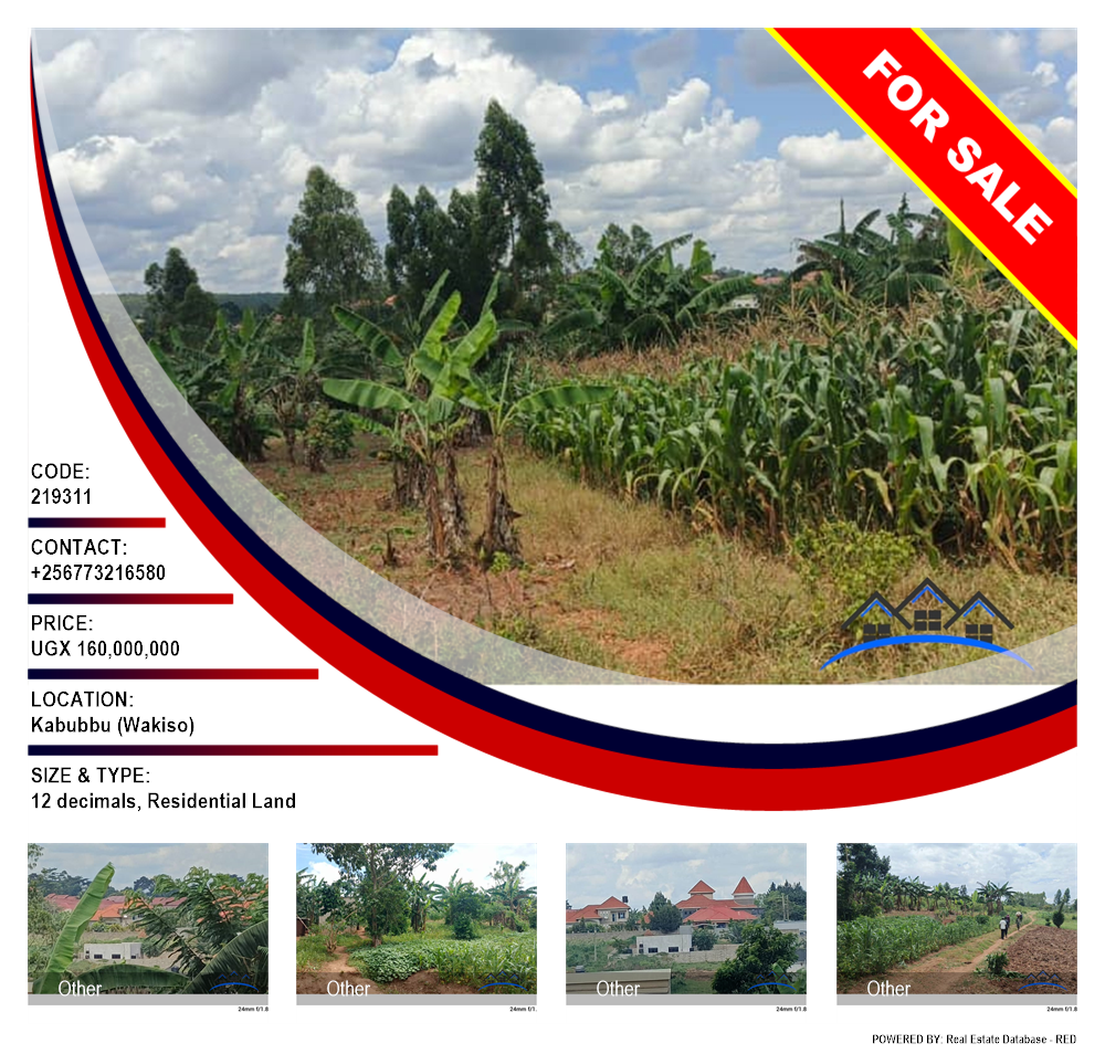 Residential Land  for sale in Kabubbu Wakiso Uganda, code: 219311