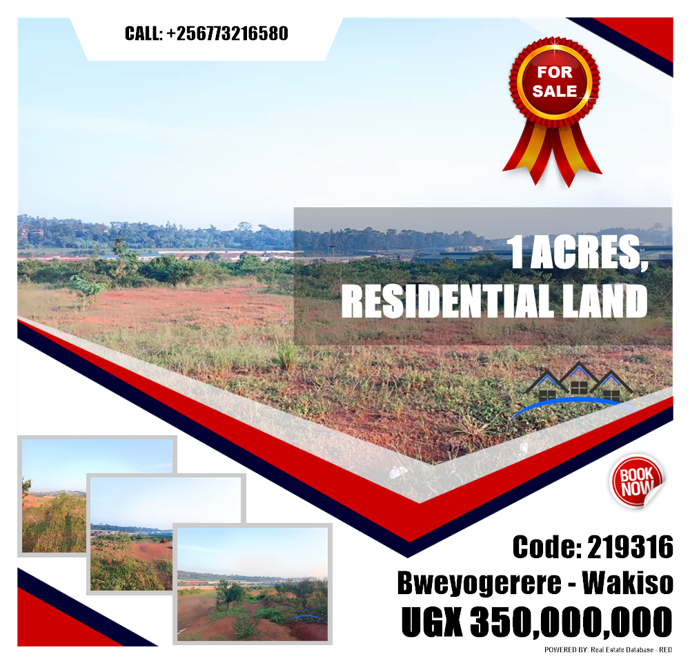 Residential Land  for sale in Bweyogerere Wakiso Uganda, code: 219316