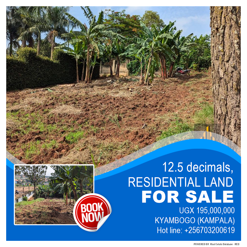 Residential Land  for sale in Kyambogo Kampala Uganda, code: 219322