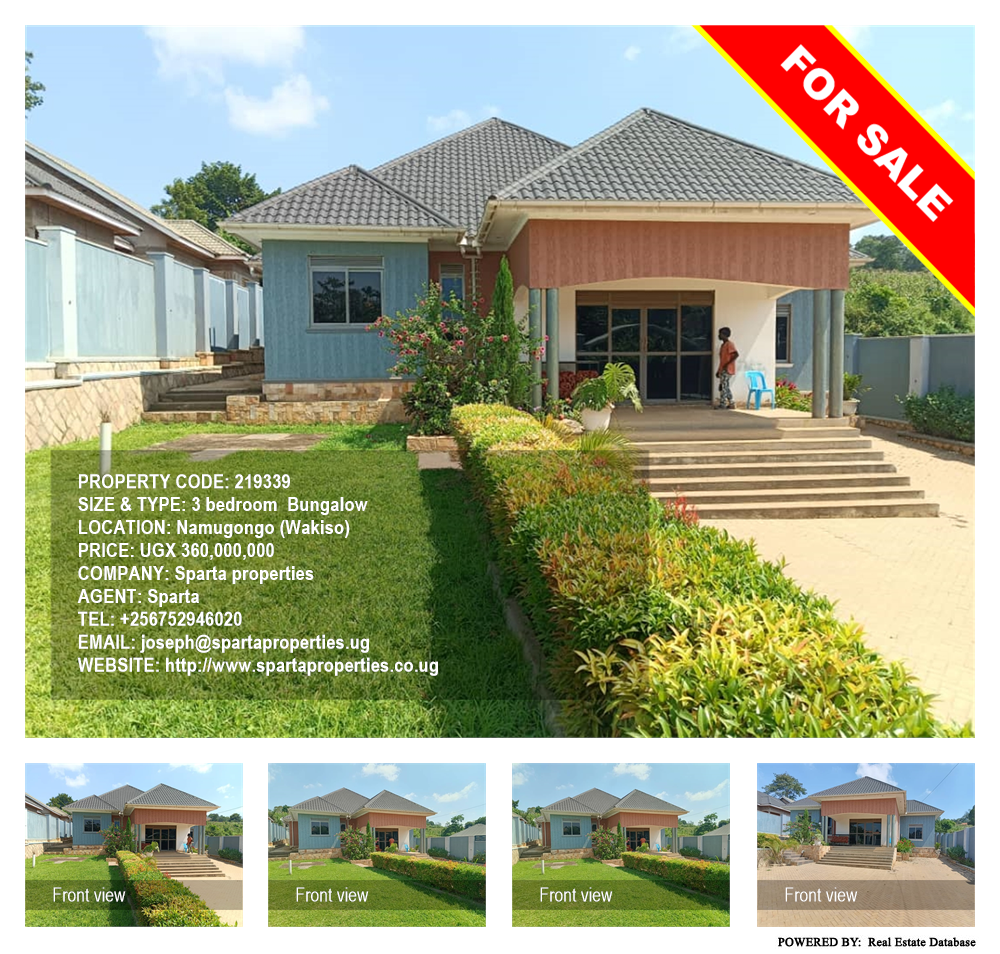 3 bedroom Bungalow  for sale in Namugongo Wakiso Uganda, code: 219339