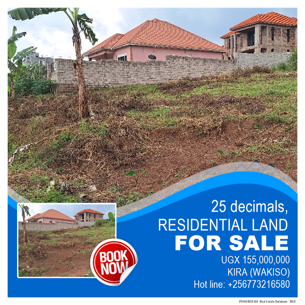 Residential Land  for sale in Kira Wakiso Uganda, code: 219371