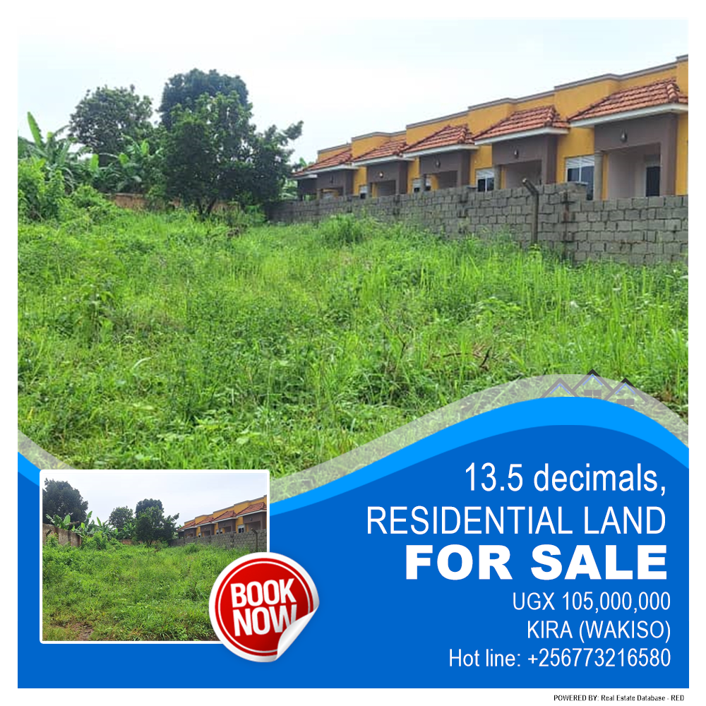 Residential Land  for sale in Kira Wakiso Uganda, code: 219372