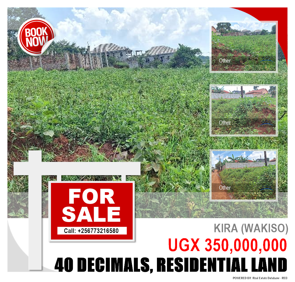 Residential Land  for sale in Kira Wakiso Uganda, code: 219533