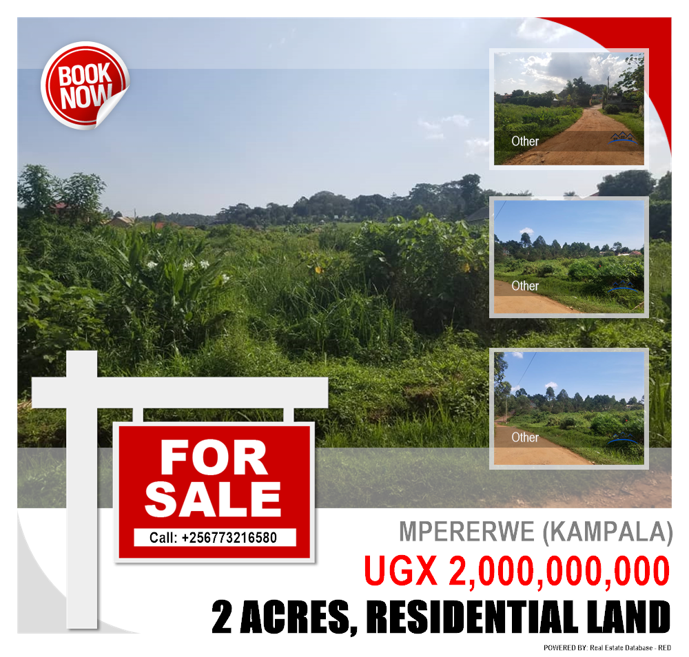 Residential Land  for sale in Mpererwe Kampala Uganda, code: 219534