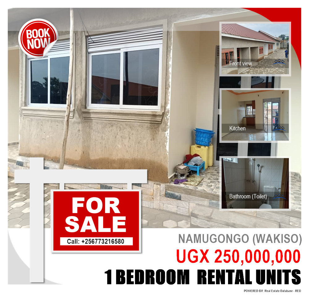 1 bedroom Rental units  for sale in Namugongo Wakiso Uganda, code: 219539