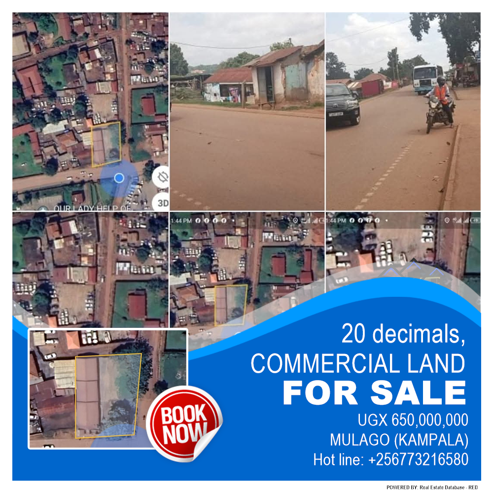 Commercial Land  for sale in Mulago Kampala Uganda, code: 219540