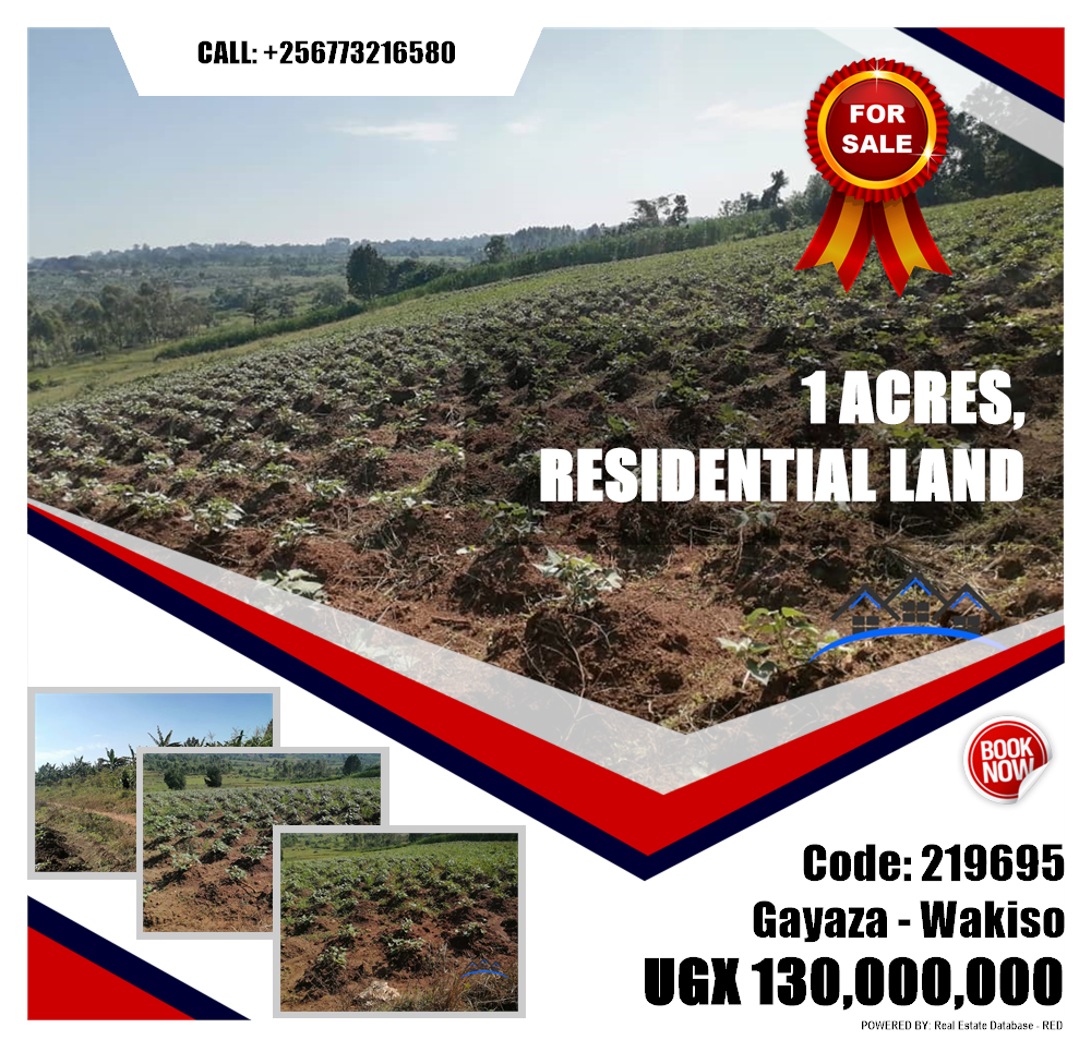 Residential Land  for sale in Gayaza Wakiso Uganda, code: 219695