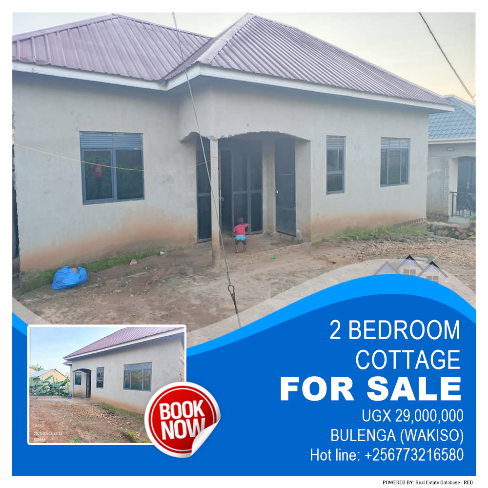 2 bedroom Cottage  for sale in Bulenga Wakiso Uganda, code: 219706