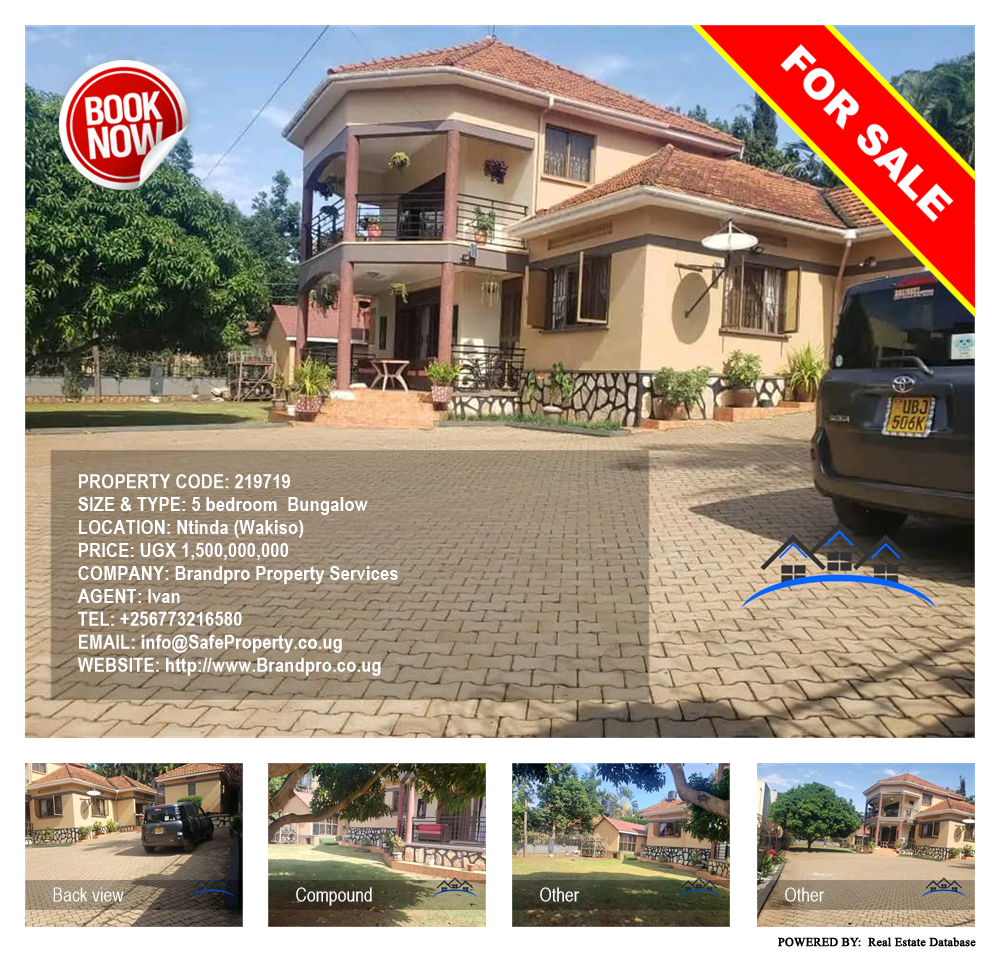 5 bedroom Bungalow  for sale in Ntinda Wakiso Uganda, code: 219719