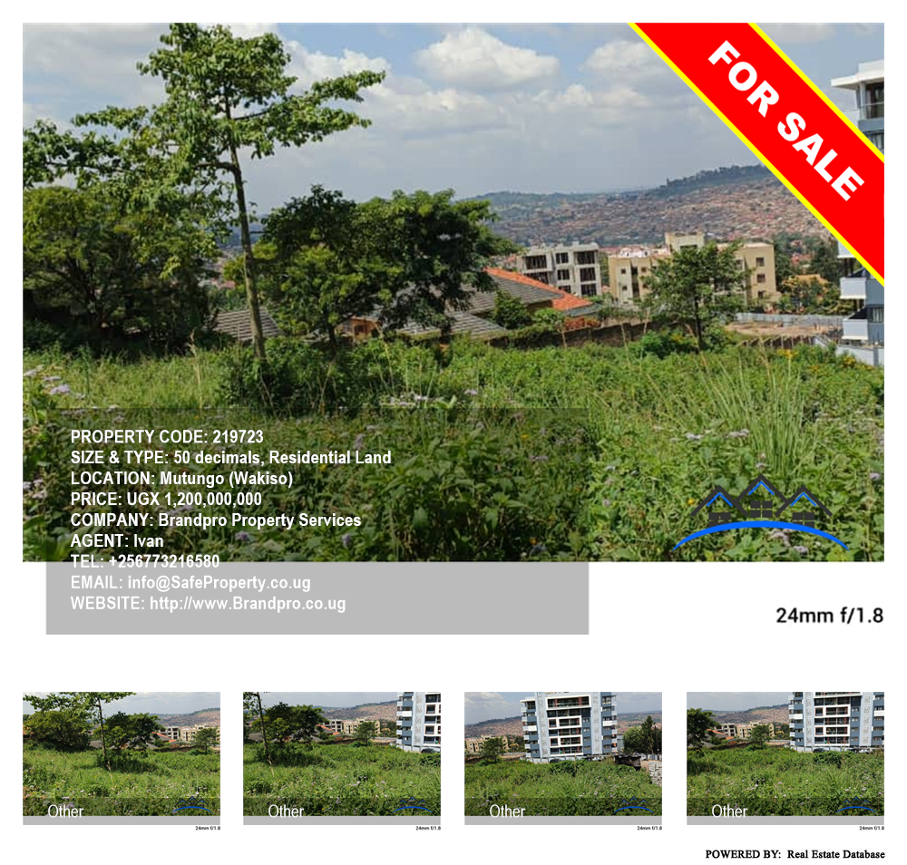 Residential Land  for sale in Mutungo Wakiso Uganda, code: 219723