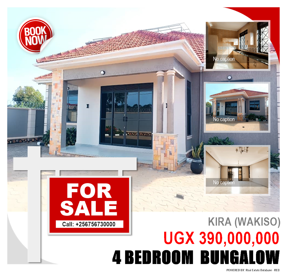 4 bedroom Bungalow  for sale in Kira Wakiso Uganda, code: 219788