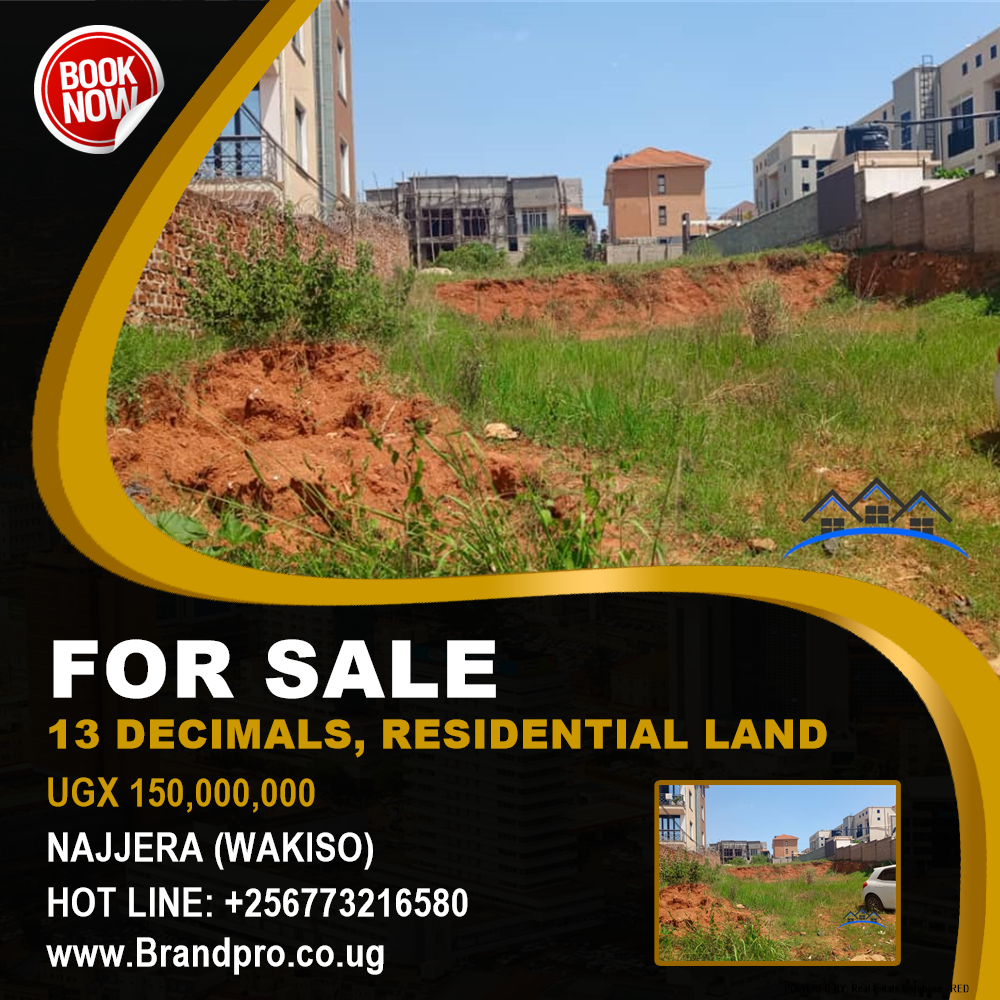 Residential Land  for sale in Najjera Wakiso Uganda, code: 219799