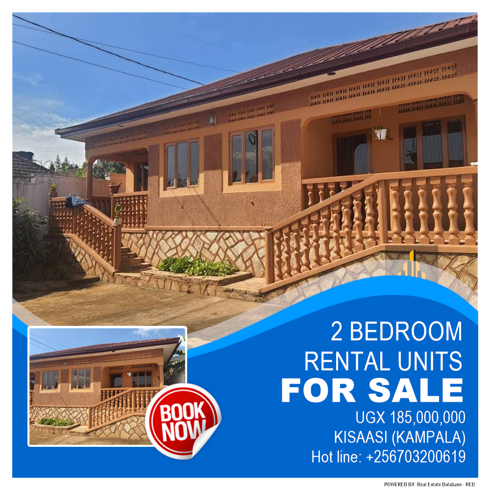 2 bedroom Rental units  for sale in Kisaasi Kampala Uganda, code: 219854