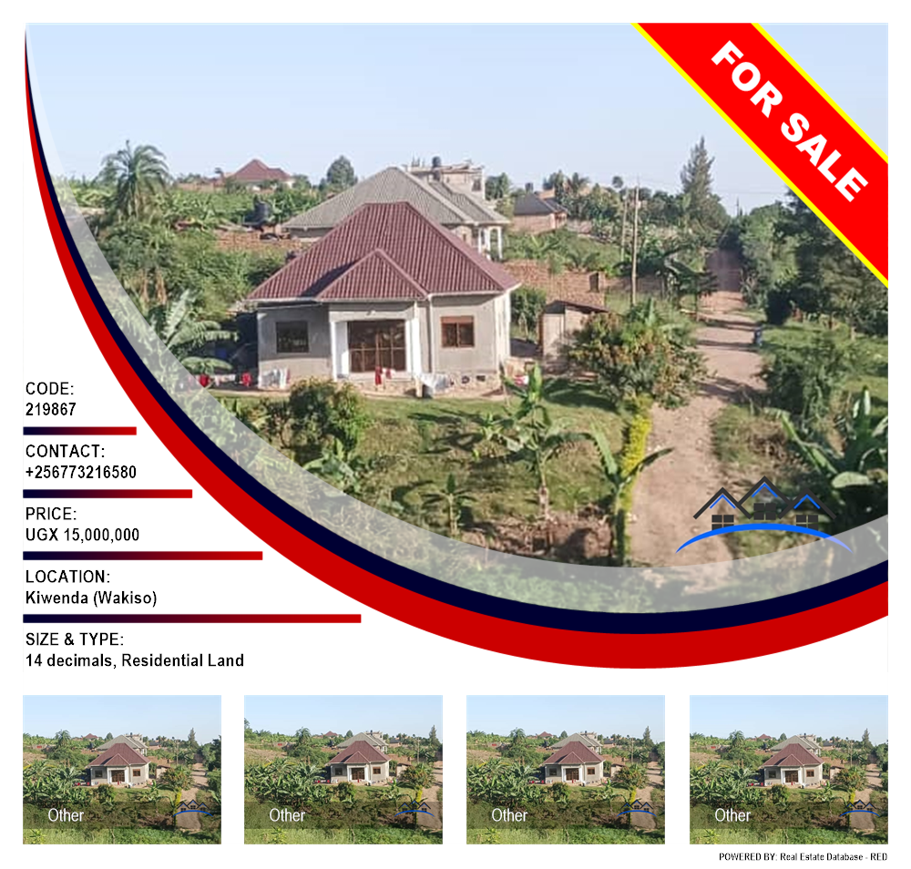 Residential Land  for sale in Kiwenda Wakiso Uganda, code: 219867