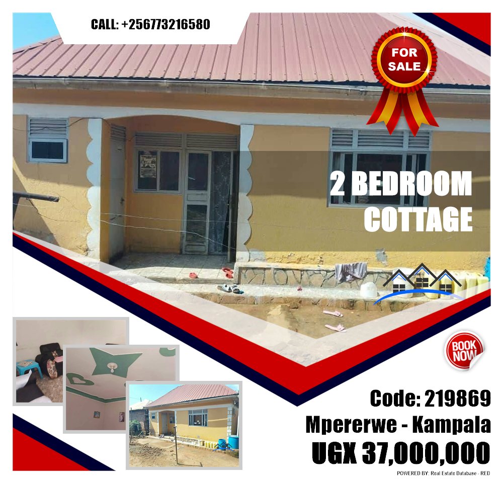 2 bedroom Cottage  for sale in Mpererwe Kampala Uganda, code: 219869