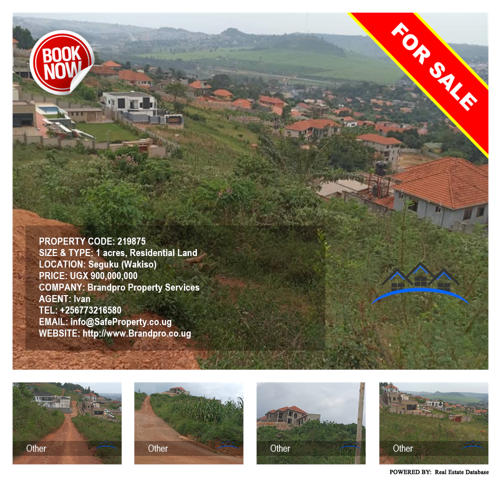 Residential Land  for sale in Seguku Wakiso Uganda, code: 219875