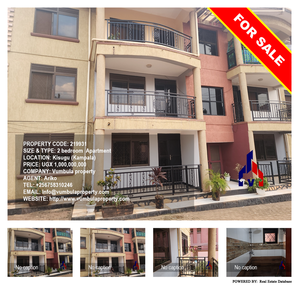 2 bedroom Apartment  for sale in Kisugu Kampala Uganda, code: 219931