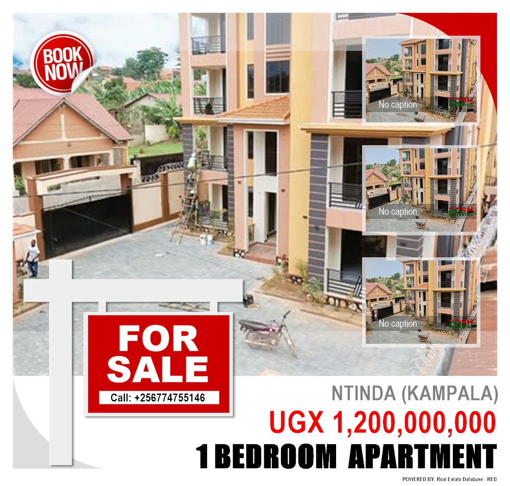 1 bedroom Apartment  for sale in Ntinda Kampala Uganda, code: 219954