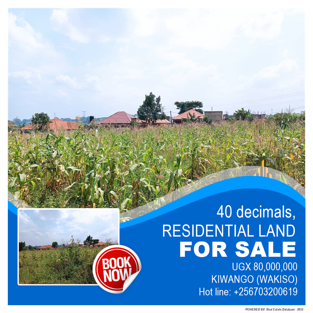 Residential Land  for sale in Kiwango Wakiso Uganda, code: 220056