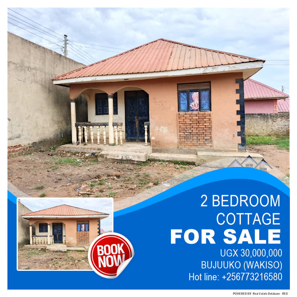 2 bedroom Cottage  for sale in Bujuuko Wakiso Uganda, code: 220162