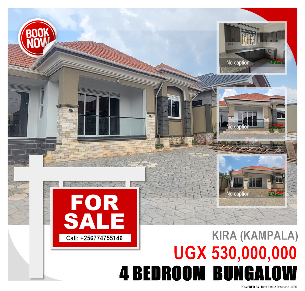 4 bedroom Bungalow  for sale in Kira Kampala Uganda, code: 220253