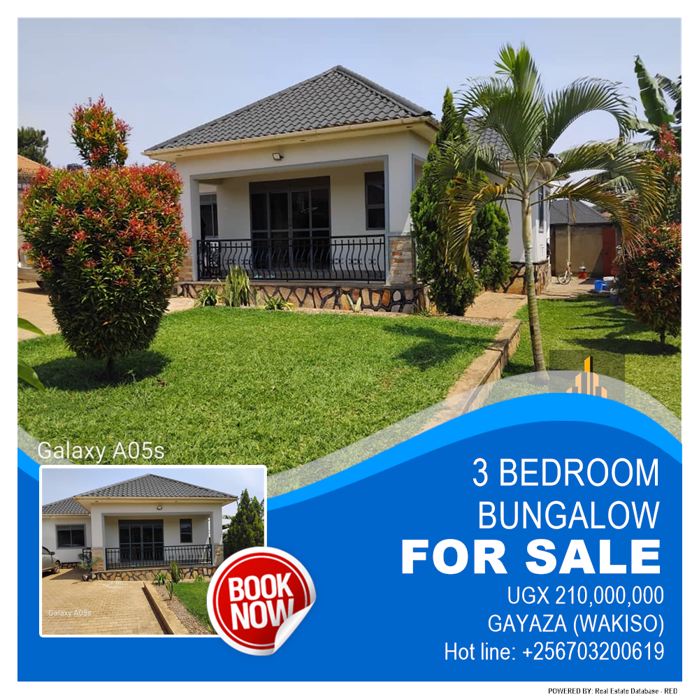 3 bedroom Bungalow  for sale in Gayaza Wakiso Uganda, code: 220311