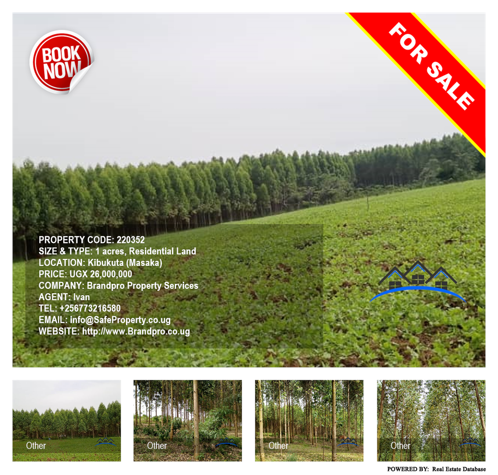 Residential Land  for sale in Kibukuta Masaka Uganda, code: 220352