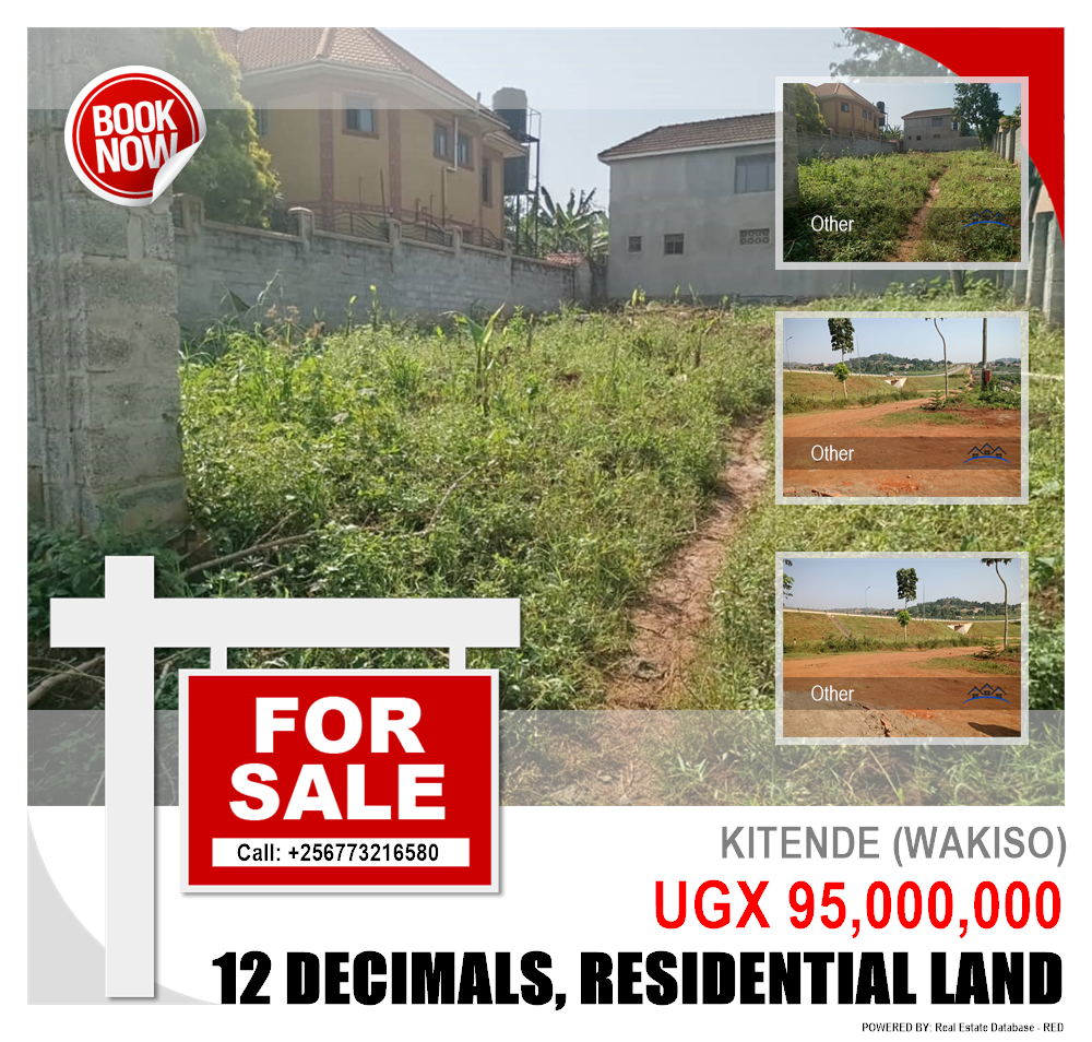 Residential Land  for sale in Kitende Wakiso Uganda, code: 220358