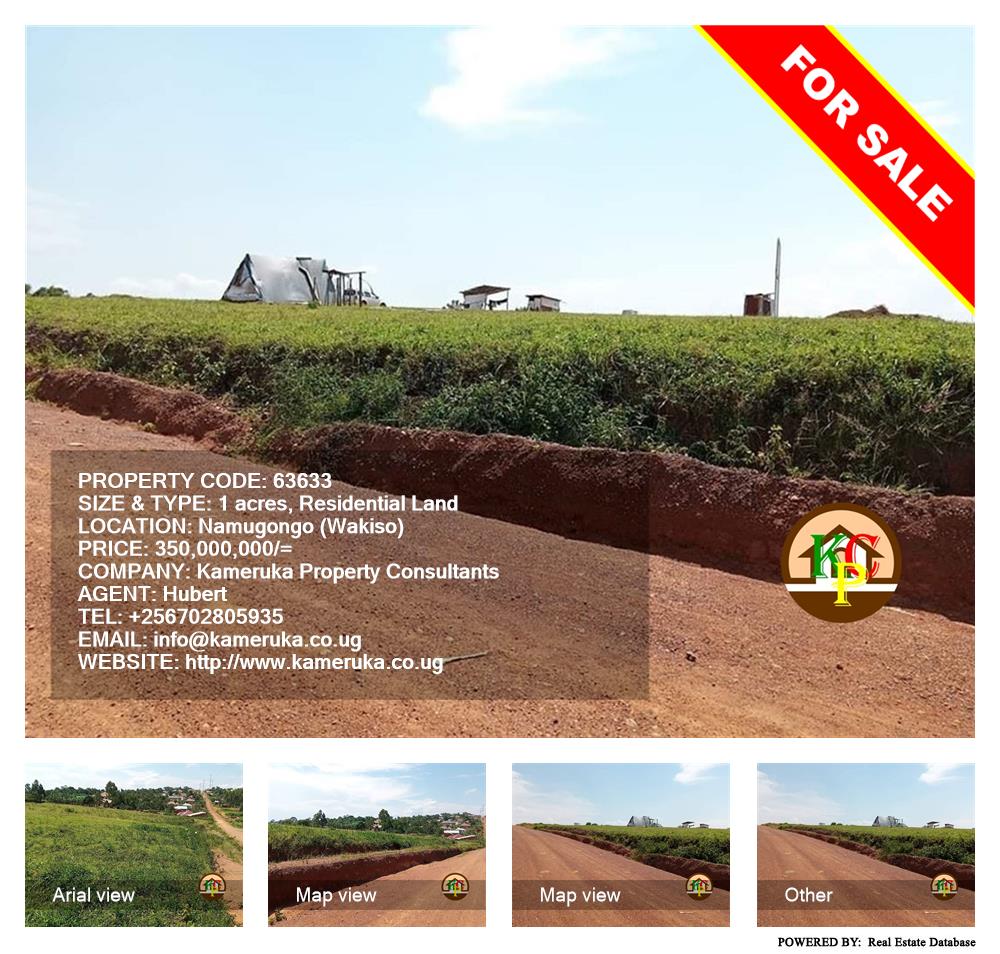 Residential Land  for sale in Namugongo Wakiso Uganda, code: 63633