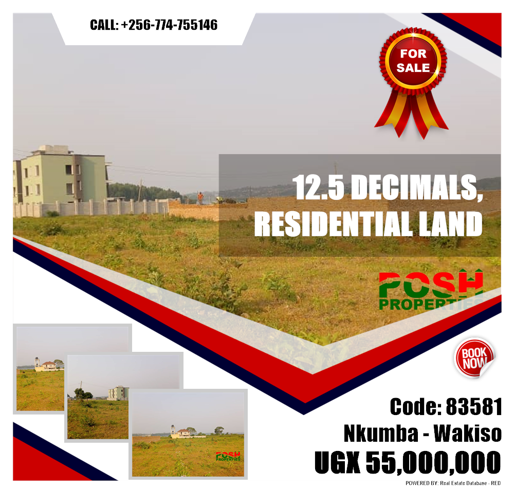 Residential Land  for sale in Nkumba Wakiso Uganda, code: 83581