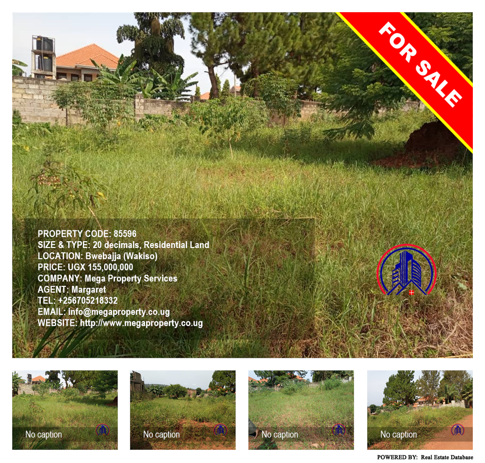 Residential Land  for sale in Bwebajja Wakiso Uganda, code: 85596