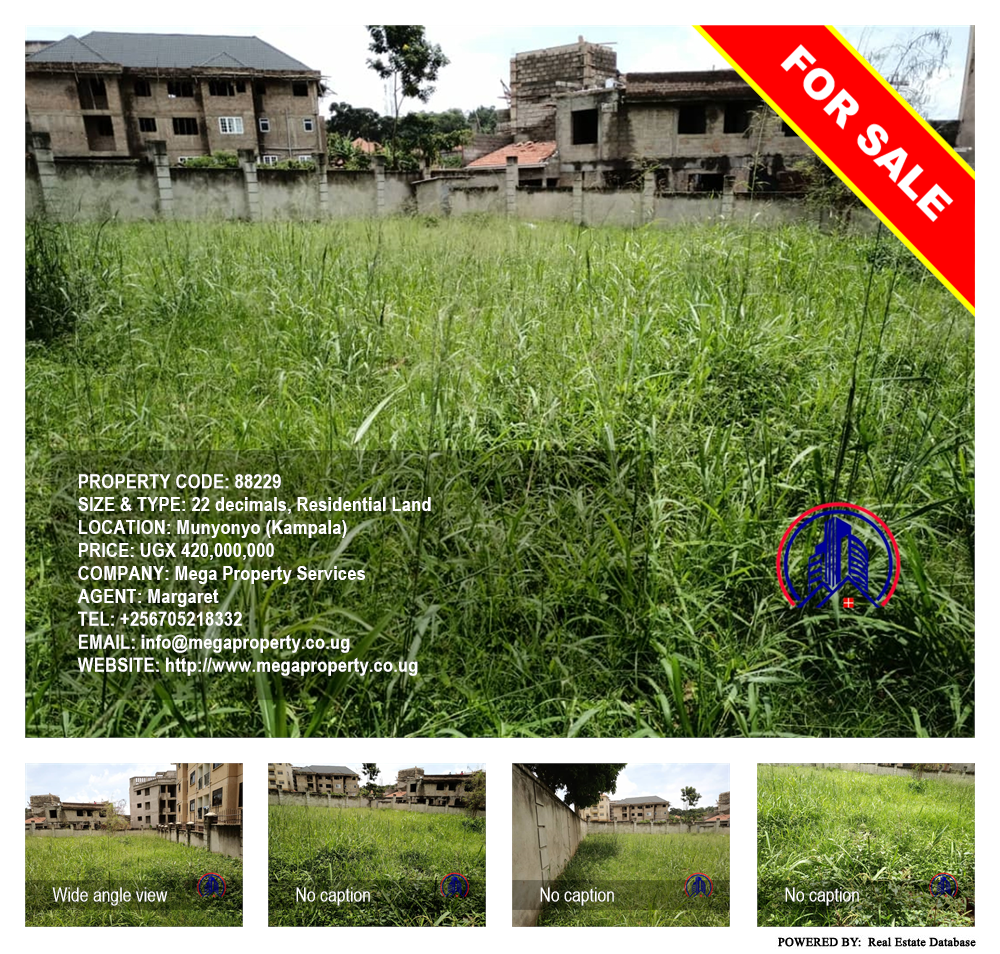 Residential Land  for sale in Munyonyo Kampala Uganda, code: 88229