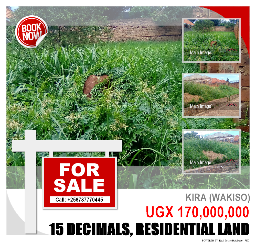 Residential Land  for sale in Kira Wakiso Uganda, code: 90094