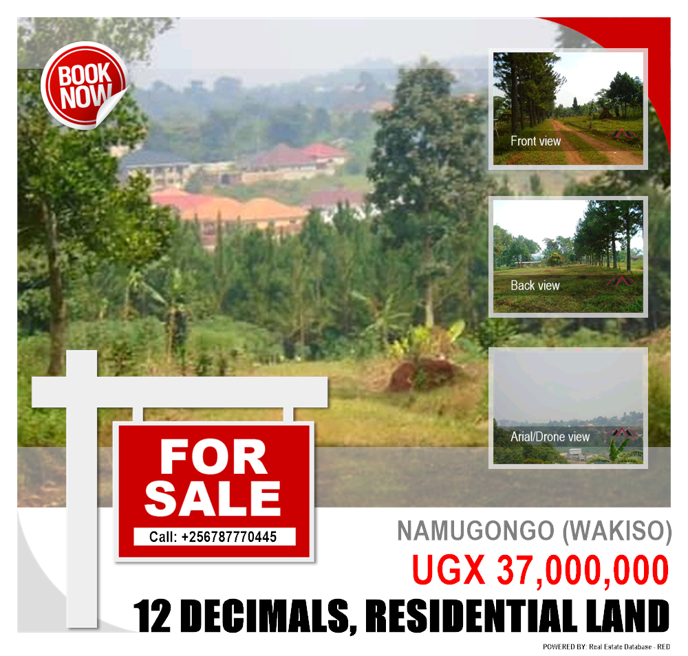 Residential Land  for sale in Namugongo Wakiso Uganda, code: 90333