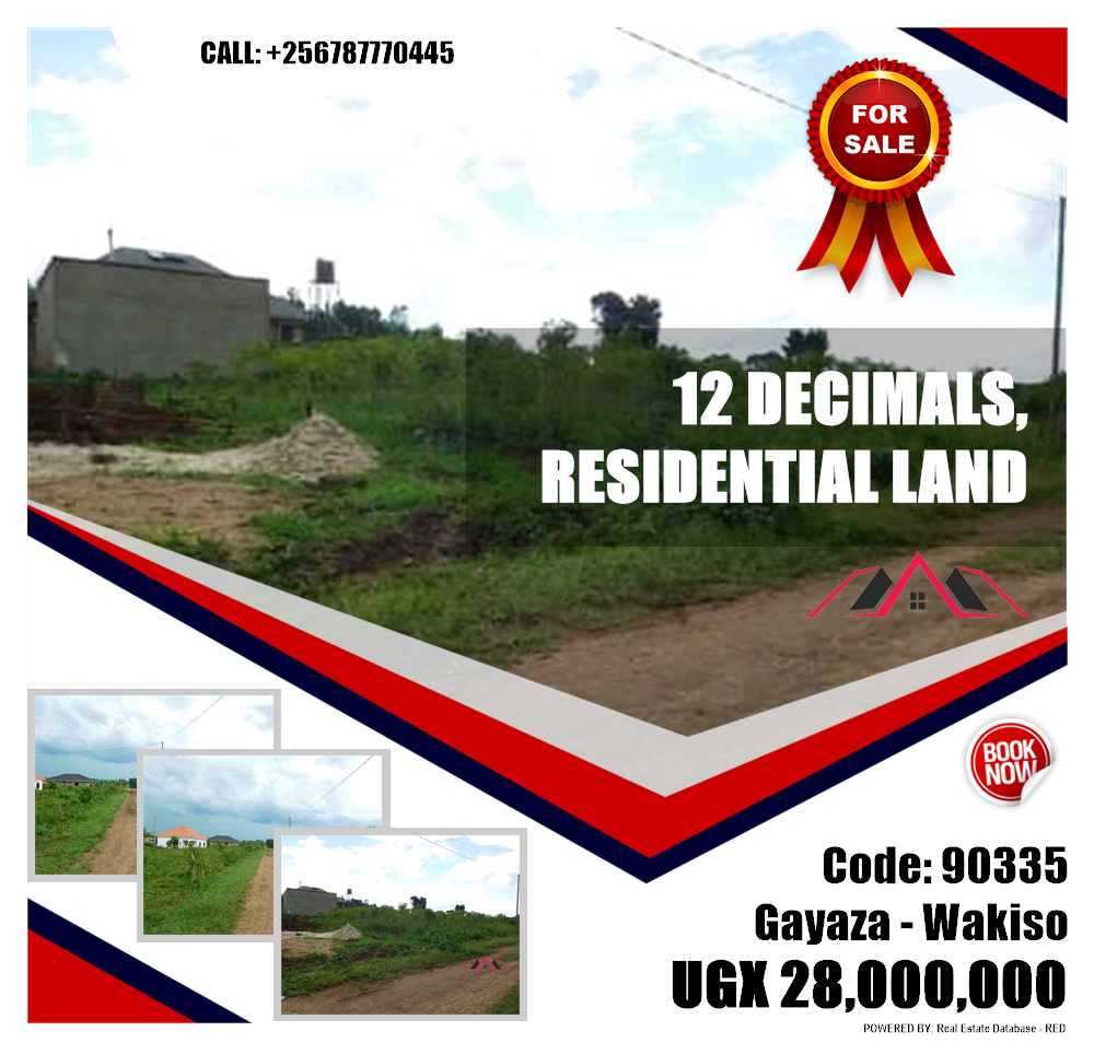 Residential Land  for sale in Gayaza Wakiso Uganda, code: 90335