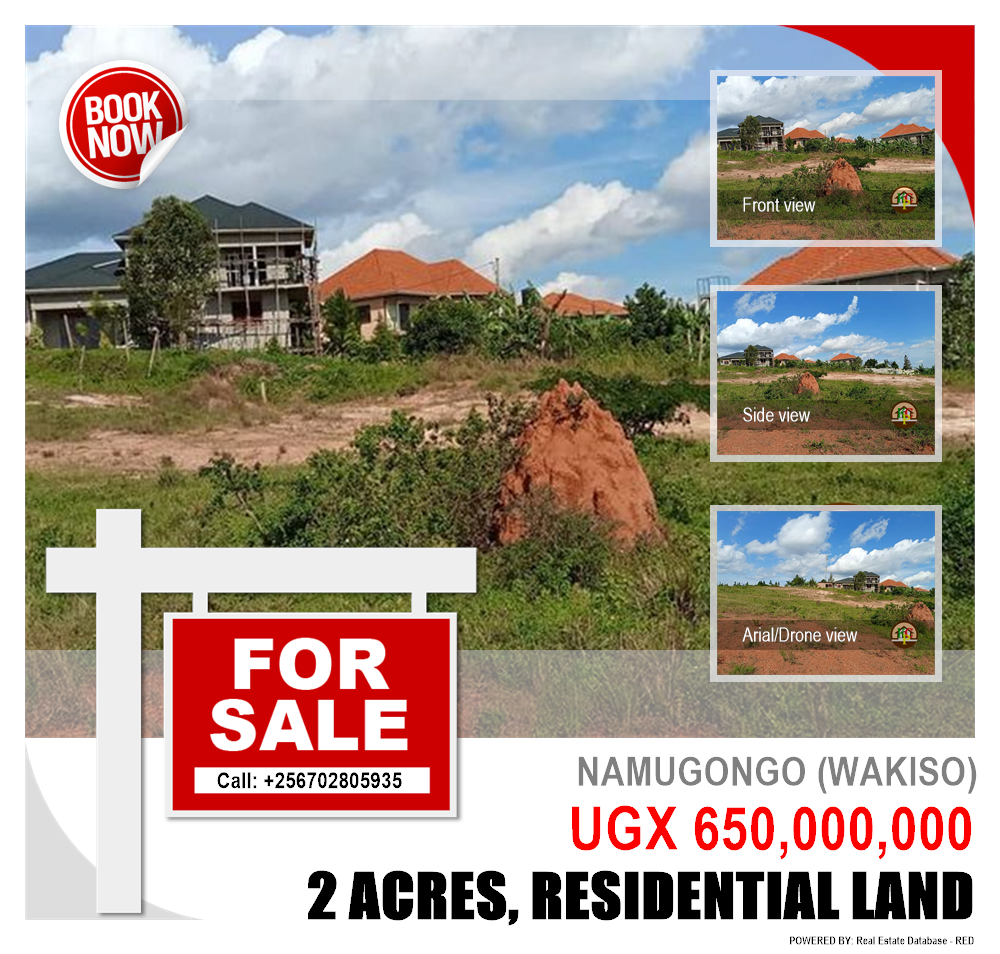 Residential Land  for sale in Namugongo Wakiso Uganda, code: 90663